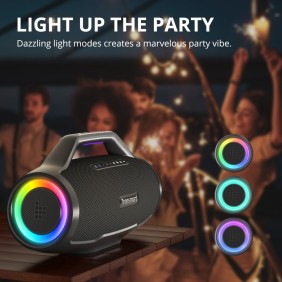 Tronsmart Bang Max  130W Portable Party Speaker With Built in Power bank and Customized LED, up to 24 hours playtime