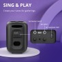 Tronsmart Halo 200 120W Karaoke Bluetooth Party Speaker with Sound Pulse Audio & Built-in Power bank, Up to 18 Hours of Playtime