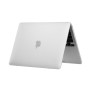 Carbon Fiber Design - Durable Plastic Hardshell MacBook Cases: Ultimate Protection and Style Clear