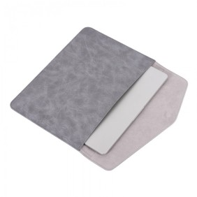 Canvasartisan Business Laptop Sleeve EL38-03 Gray, Durable and Water-resistant