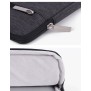 Canvasartisan Slim Laptop Sleeve L2-07 Dark Gray, Water-resistant