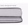 Canvasartisan  Slim Laptop Sleeve L2-02 Light Gray, Water-resistant