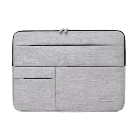 Canvasartisan  Slim Laptop Sleeve L2-02 Light Gray, Water-resistant