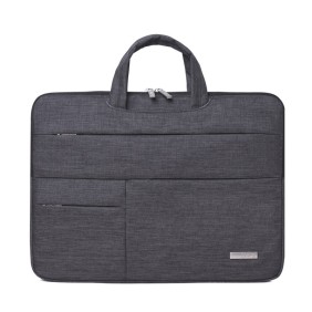 Canvasartisan Slim Laptop Sleeve L3-02 Dark Gray, Water-resistant