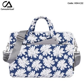 Canvasartisan Fashion Design Laptop Bag H34-C22 Blue, Durable and Water-resistant