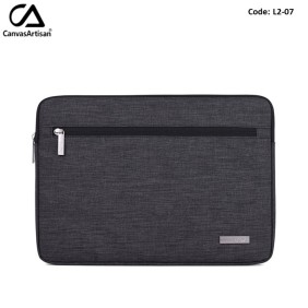 Canvasartisan Slim Laptop Sleeve L2-07 Dark Gray, Water-resistant