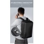 Kingsons Multifunctional Backpack KS3223W Black, Water-resistant, shock-resistant, Ergonomic Design