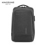 Kingsons Backpack with Lock Password KS3149W, Dark Gray, Water-resistant, Light Weight