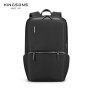 Kingsons Premium Leather Backpack KS3246W Black, Water-resistant, Light Weight