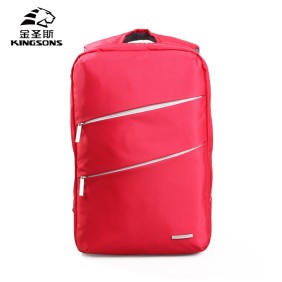 Kingsons Backpack KS3037W Red, Water-resistant, Light Weight