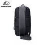 Kingsons Multifunctional Chest Bag KS3173W Dark Gray Water Resistant, Shock Resistant