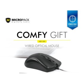 Micropack Comfy Gift M-100, USB Wired Mouse