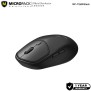 Micropack Speedy Lite M-726W, Antibacterial Silent Wireless Mouse, 1600DPI, Durable Design & Stable Performance Black