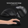 Micropack MP-V01W Silent, 1600Dpi, Ergonomic Wireless Mouse, Maximum Comfort Reduce palm fatigue when use for long time Black