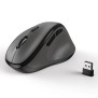 Micropack MP-V01W Silent, 1600Dpi, Ergonomic Wireless Mouse, Maximum Comfort Reduce palm fatigue when use for long time  Gray