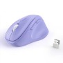 Micropack MP-V01W Silent, 1600Dpi, Ergonomic Wireless Mouse, Maximum Comfort Reduce palm fatigue when use for long time Purple