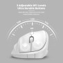 Micropack MP-V01W Silent, 1600Dpi, Ergonomic Wireless Mouse, Maximum Comfort Reduce palm fatigue when use for long time White