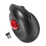 Micropack MP-V02W Silent, Vertical Trackball Wireless Mouse, 2400DPI, Ergonomic Design for maximum Comfort