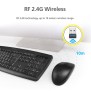 Micropack KM-203W Classic Wireless Combo Keyboard & Mouse