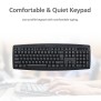 Micropack KM-203W Classic Wireless Combo Keyboard & Mouse