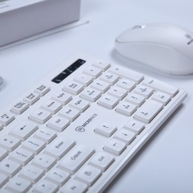 Micropack KM-237W Wireless Combo Keyboard & Mouse, Comfortable Design