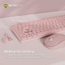 Micropack KM-237W Wireless Combo Keyboard & Mouse, Comfortable Design