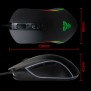 Fantech X9 THOR, Optical Gaming Sensor 4800DPI, RGB Lighting, Wired Gaming Mouse