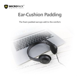 Micropack MHP-01 Chat & Stereo Headset, Plug Type: 2 x 3.5mm audio