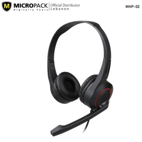 Micropack MHP-02 Chat & Stereo USB Computer Headset