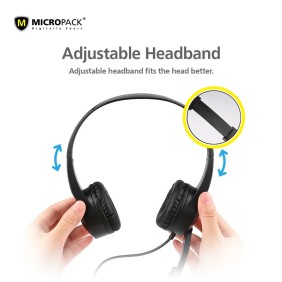 Micropack MHP-02 Chat & Stereo USB Computer Headset