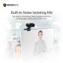 Micropack MWB-16 Webcam, 720P HD with 1 Million Pixels & Beauty Effect, Built-in Mic