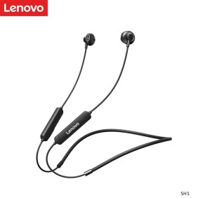 Lenovo Wireless Sports Bluetooth 5.0 in-Ear Neckband Earphone with Mic SH1