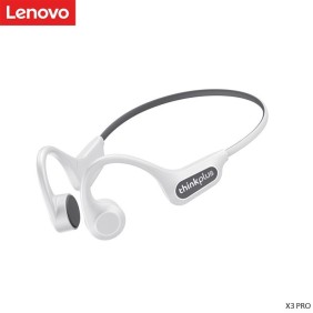 Lenovo Wireless Sports Bluetooth 5.3 in-Ear Bone conduction headphone with Mic X3 PRO White