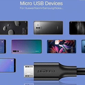 UGREEN USB-A to Micro USB Cable, Fast Charge, Available in 1M, 1.5M, 3M - US289 60136 60137 60141