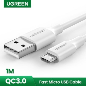 UGREEN USB-A to Micro USB Cable, Fast Charge, Available in 1M, 1.5M, 3M - US289 60136 60137 60141