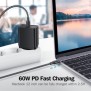 UGREEN USB-C to USB-C PD60W Fast Charge Cable, Available in 0.5M, 1M, 1.5M, 3M - US286 50996 50997 60518 50998 60520 60788