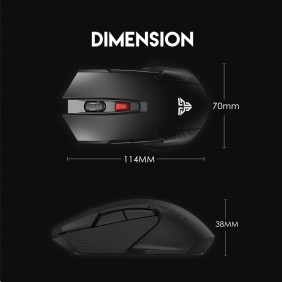 Fantech WG10 GAREN, 2.4Ghz Wireless Gaming Mouse