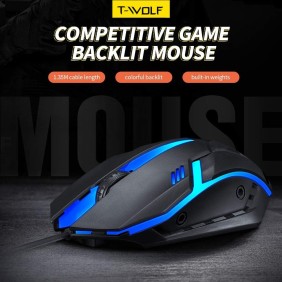 T-Wolf V1 Wired Gaming Mouse