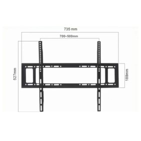 Fixed TV Bracket - Fits 46-100 Inch, High Quality GJ-0040S