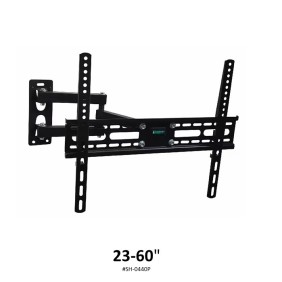 Advanced Full Motion TV Bracket - Multi-Directional Movable Stand, Fits 23 to 60 Inch, High-Quality SH-0440P