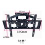 Advanced Full Motion TV Bracket - Multi-Directional Movable Stand, Fits 32 to 85 Inch, Premium-Quality HT-0502