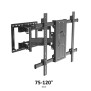 Advanced Full Motion TV Bracket - Multi-Directional Movable Stand, Fits 75 to 120 Inch, Premium-Quality A10