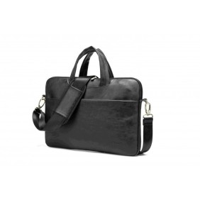 Kinmac Business Laptop Bag KMC426-27 Black PU, High Quality, Soft Interior Lining & Water-resistant