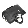 Kinmac Business Laptop Bag KMC426-27 Black PU, High Quality, Soft Interior Lining & Water-resistant