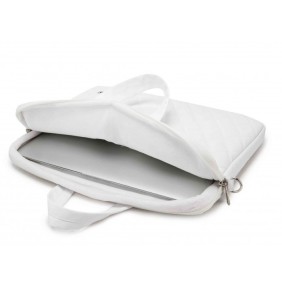 Kinmac Business Laptop Bag KMC434-35 White Embroidery, High Quality, Soft Interior Lining & Water-resistant