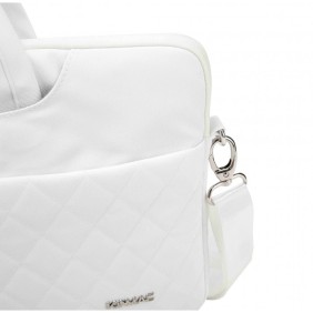 Kinmac Business Laptop Bag KMC434-35 White Embroidery, High Quality, Soft Interior Lining & Water-resistant