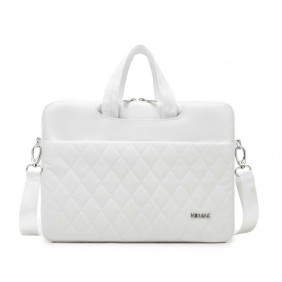 Kinmac Business Laptop Bag KMC434-35 White Embroidery, High Quality, Soft Interior Lining & Water-resistant