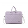 Kinmac Business Laptop Bag KMC432-33 Purple Embroidery, High Quality, Soft Interior Lining & Water-resistant