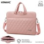 Kinmac Business Laptop Bag KMC430-31 Pink Embroidery, High Quality, Soft Interior Lining & Water-resistant