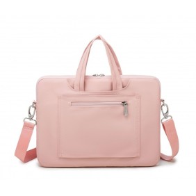 Kinmac Business Laptop Bag KMC430-31 Pink Embroidery, High Quality, Soft Interior Lining & Water-resistant